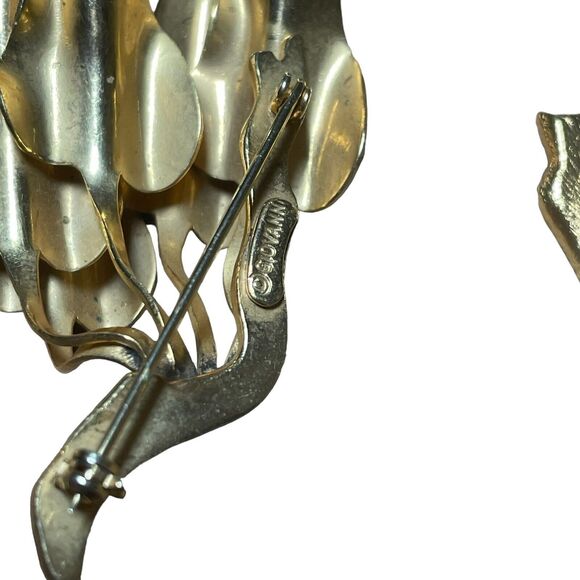 Vintage Jewelry Lot Of 8 Earrings Brooch Monet Skye Napier Gionvanni Trifari - Picture 9 of 13